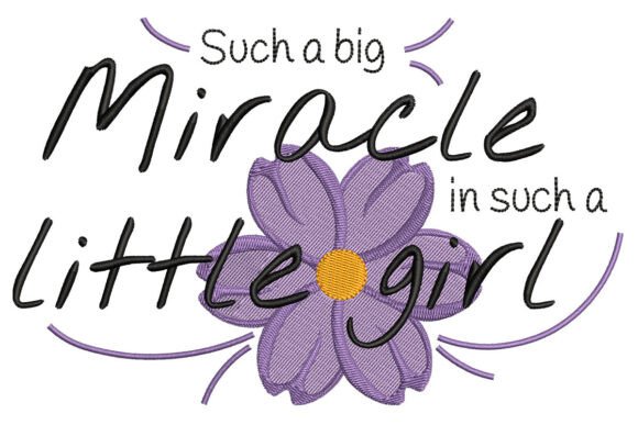 Baby Girl Quote Embroidery Design Review