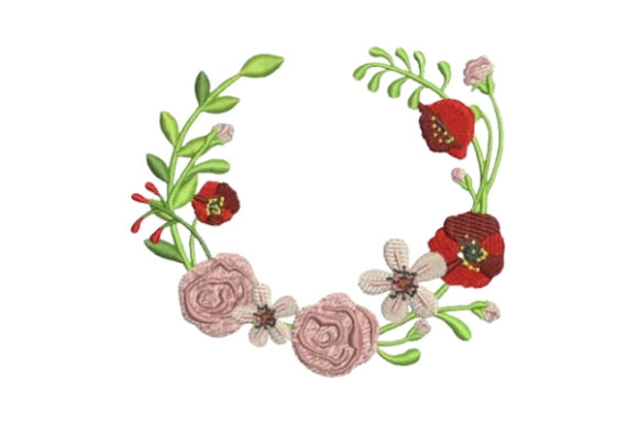 Bridal Shower Flower Wreath