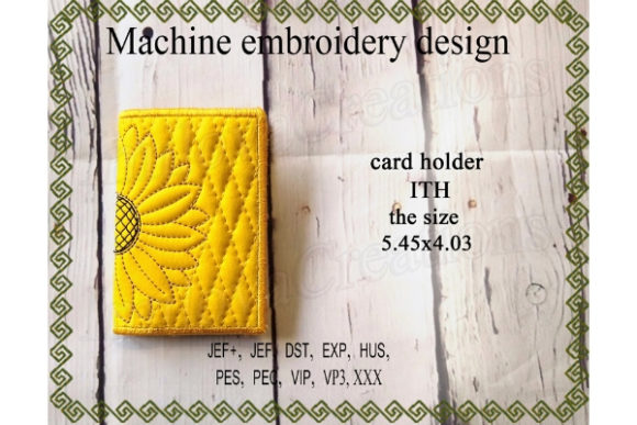 Card Holder in the Hoop: A Designer's Review for Small Business Merch