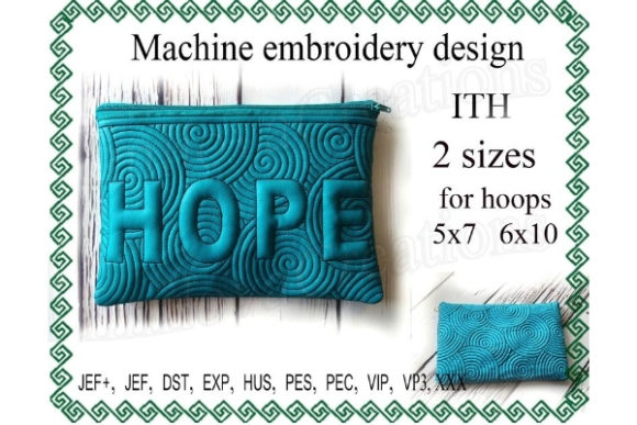 Cosmetic Bag Design in the Hoop: A Seller's Take