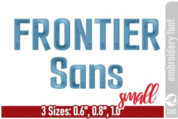 Frontier Sans Embroidery Font: A Designer's Review