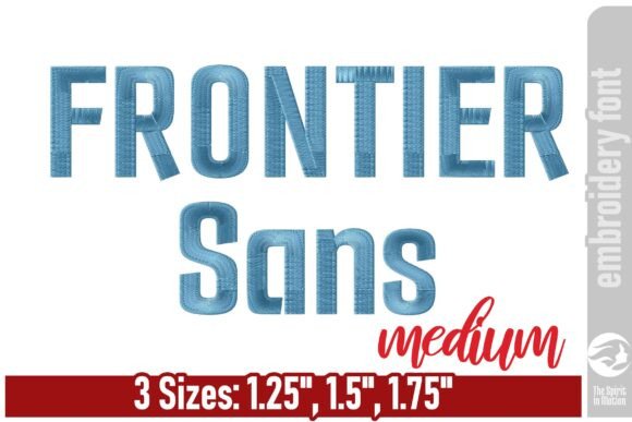 Frontier Sans Embroidery Font – Medium: A Designer Review