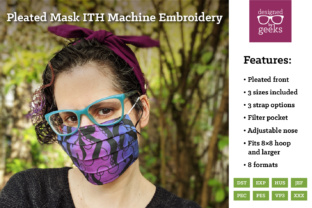 In the Hoop Pleated Face Mask: Designer Review
