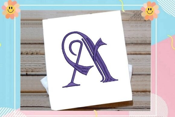 Initial a Elegant Vintage Monogram Review