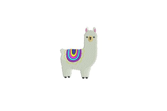 Llama Embroidery Design for Smart Small Shop Planning