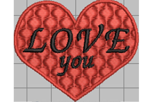 Love You Lucky Charm: A Designer’s Take on This Free Heart Embroidery