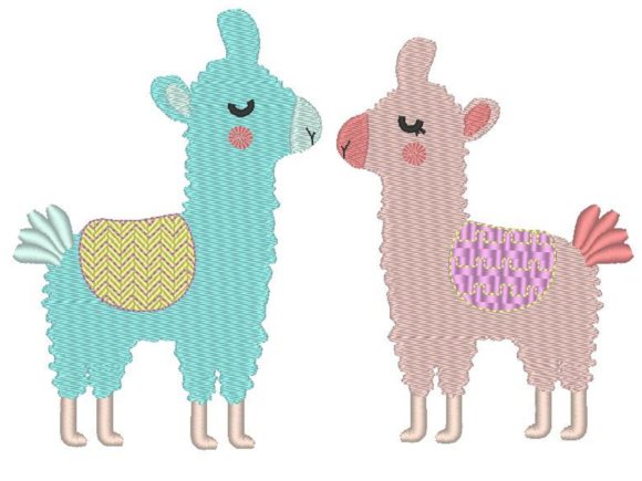 Loving Llamas – A Seasonal Embroidery Review