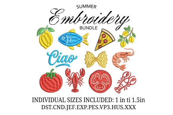 Mini Summer Embroidery Bundle Review