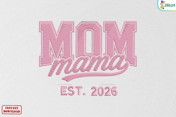 Mom Varsity Applique Patch: Seasonal Embroidery Review