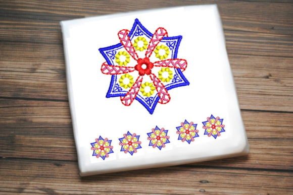 Multicolor Flower Fan: A Seasonal Embroidery Powerhouse