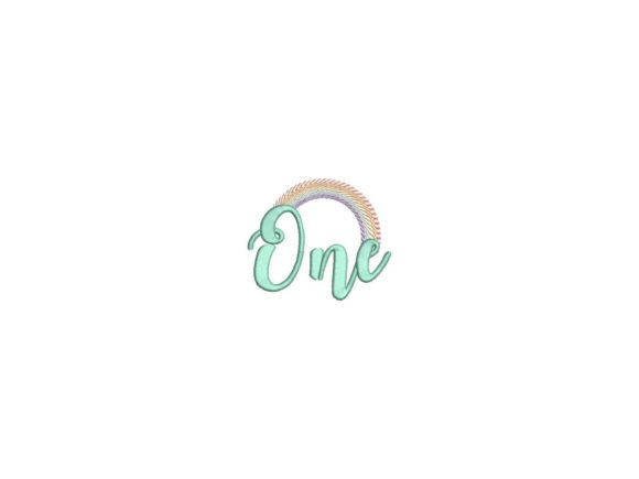 One Year Rainbow: A Designer's Take on This Birthday Design