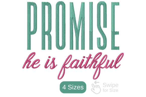 Promise He Is Faithful Design: A Designer Review for Small Business Merch