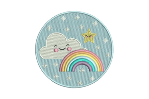 Rainbow Clouds: A Seasonal Embroidery Designer's Review