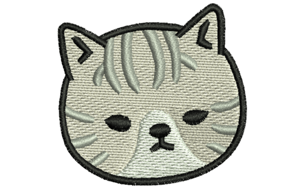Reviewing the Cat Face Embroidery Design for Real Projects