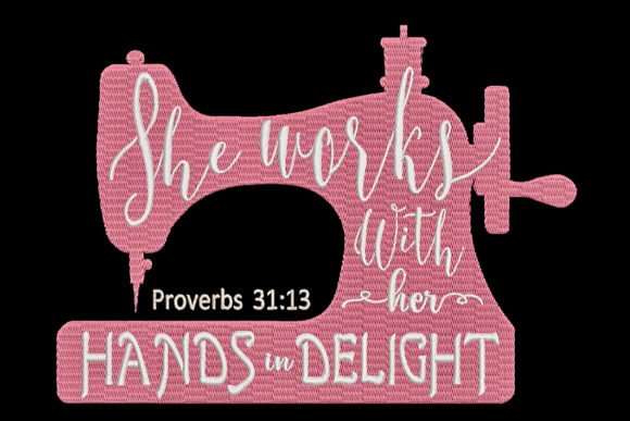 Sewing Machine with Bible Quote Review
