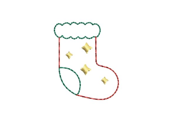 Small Christmas Sock Review for Seasonal Embroidery