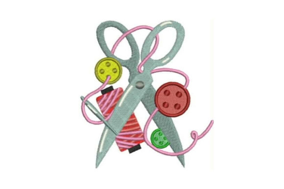 Tailor Kit Embroidery Design