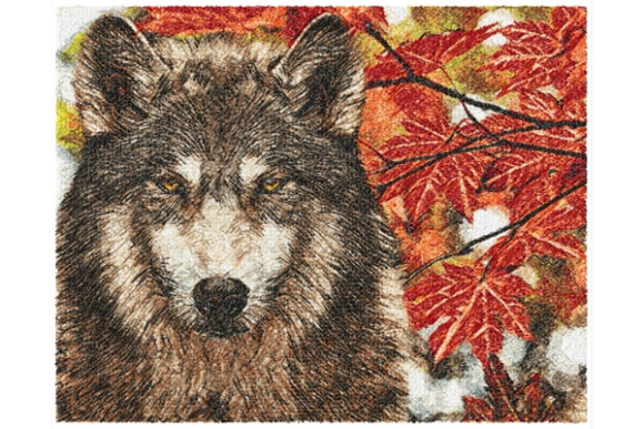 Wolf: A Professional Embroidery Designer's Review for Boutique Sweatshirts