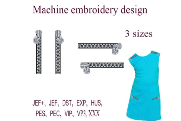 Zippers Embroidery Design Review for Holiday Products